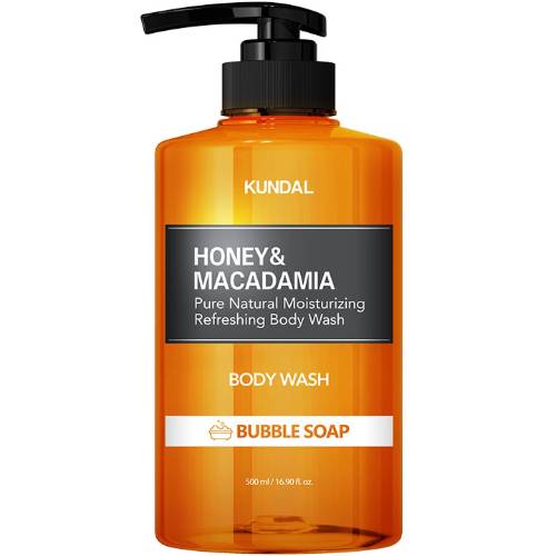 KUNDAL Nature Honey & Macadamia Natural Moisturizing Body Wash (Bubble Soap) product image