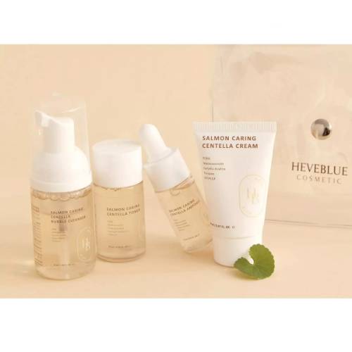 HEVEBLUE Salmon Caring Centella Special Travel Kit (4 PCS) product image
