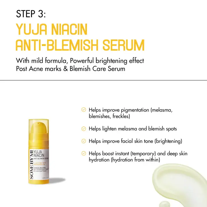 SOME BY MI Yuja Niacin Anti Blemish Serum  50ml product image