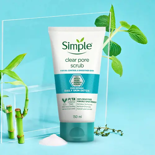 Simple Daily Skin Detox Clear Pore Scrub