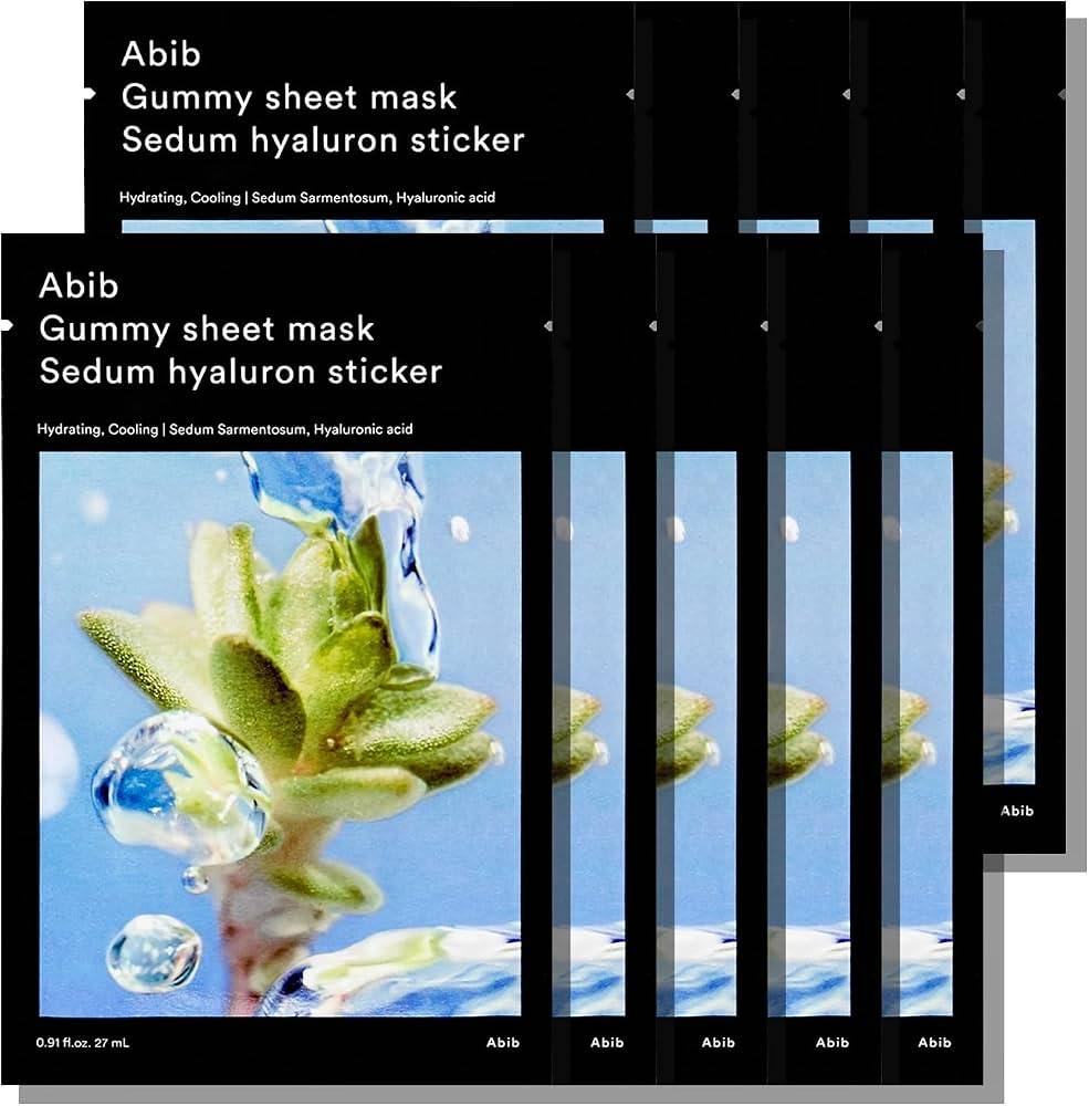 ABIB Gummy Sheet Mask Sedum Hyaluron Sticker (10 Sheets)  27ml product image