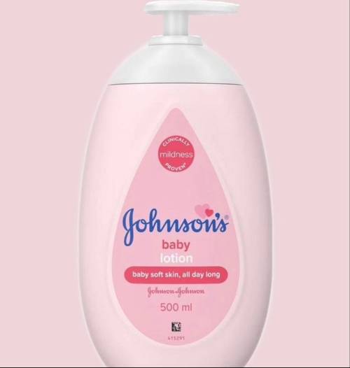 Johnson's  Moisturizing Pink Baby Lotion with Coconut Oil - 500ml