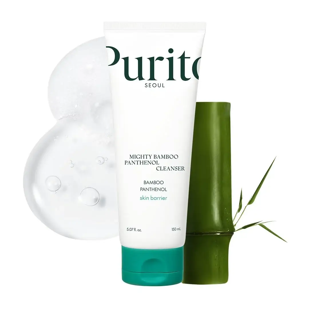Purito mighty bamboo panthenol cleanser 150ml Buy And Get La Famme Nailpolish product image