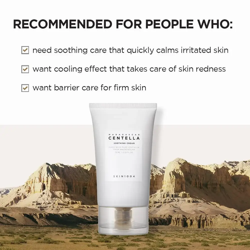 SKIN1004 Madagascar Centella Soothing Cream 75ml product image