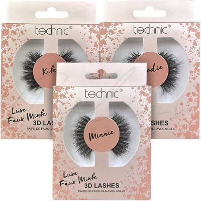 Technic Luxe Faux Mink 3D Lashes - Elodie product image
