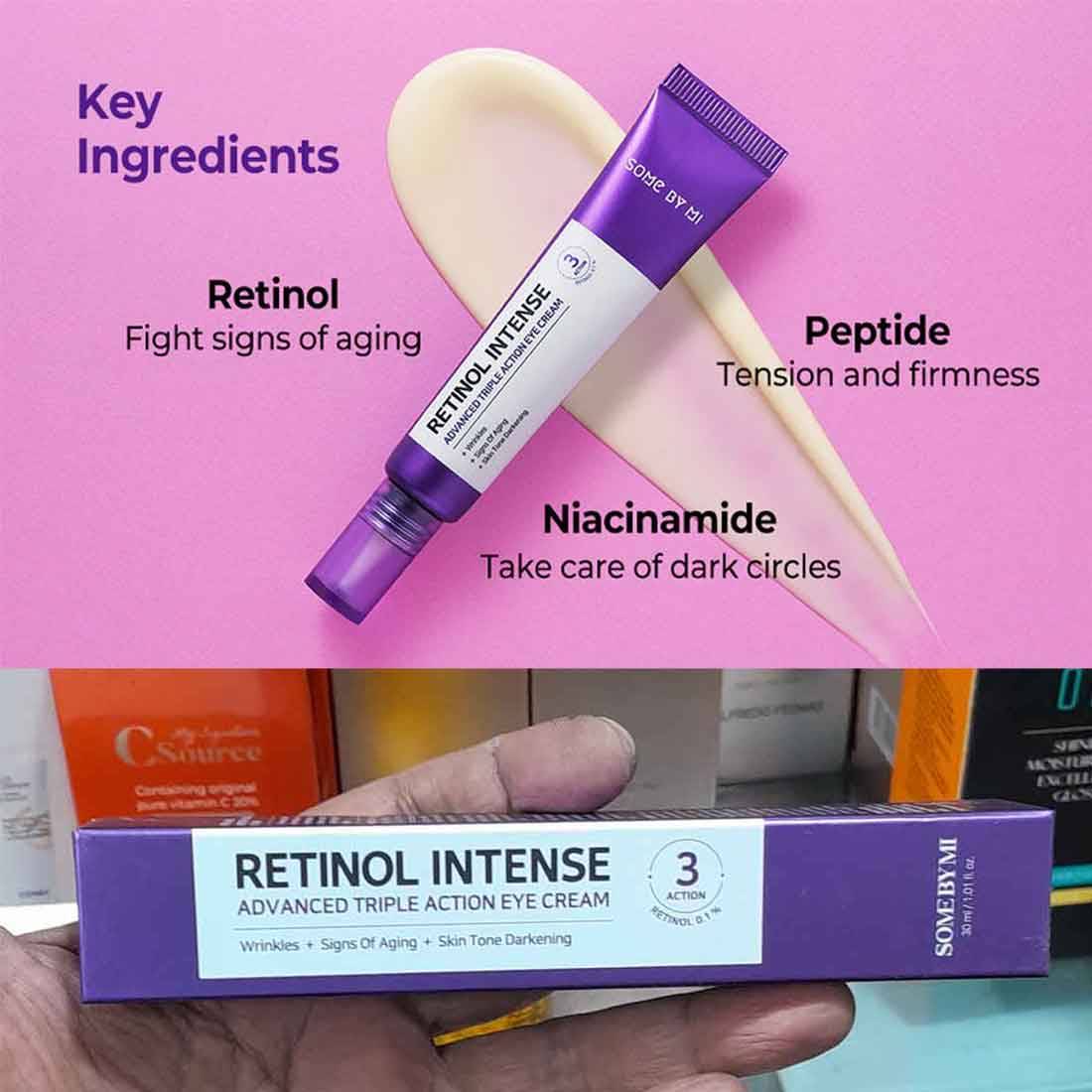 SOME BY MI Retinol Intense Advanced Triple Action Eye Cream 30ml product image