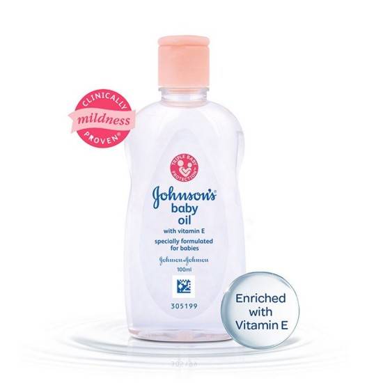 Johnson's Baby Oil with Vitamin E 50ml product image