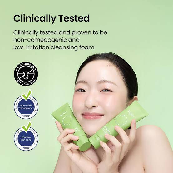 Beplain Mung Bean pH-Balanced Cleansing Foam 80ml product image