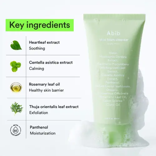 Abib Acne foam cleanser Heartleaf foam 150ml product image
