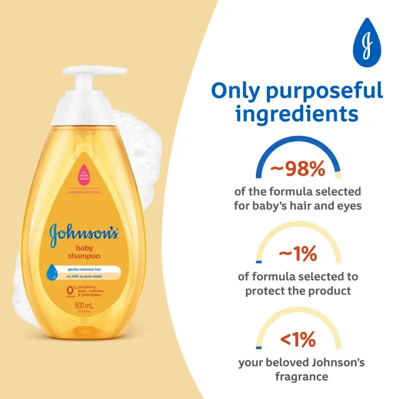 Johnson's Baby Shampoo 200ml product image