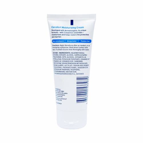 CeraVe Moisturizing Cream For Normal To Dry Skin 56ml product image