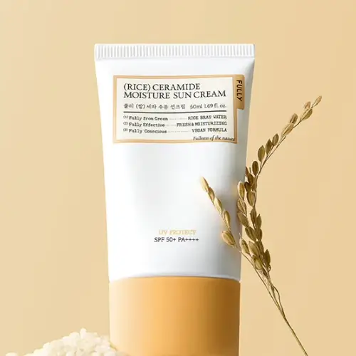 Fully Rice Ceramide Moisture Sun Cream (50ml) product image