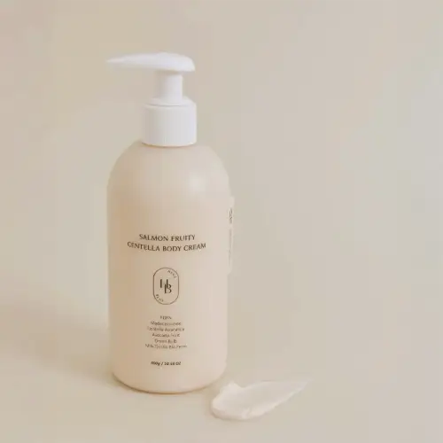 HEVEBLUE Salmon Fruity Centella Body Cream product image