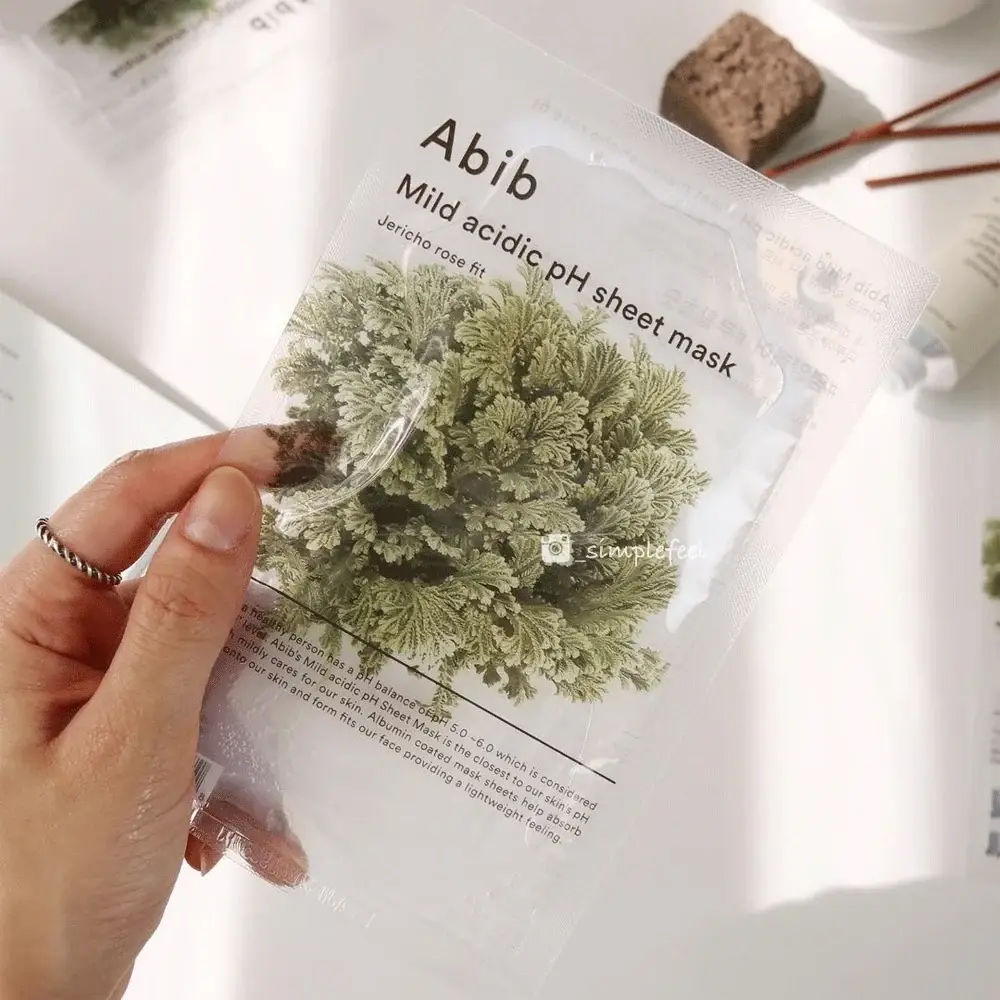 ABIB Mild acidic pH sheet mask Jericho rose fit (10 sheets) 30ml (Set) product image