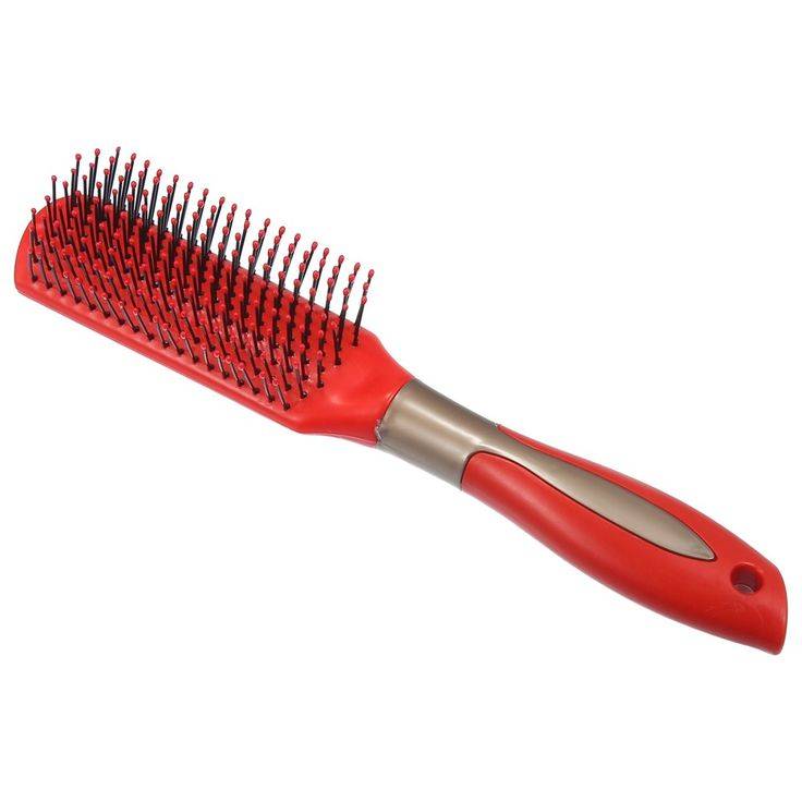 Technic Mini Hair Brush Red product image