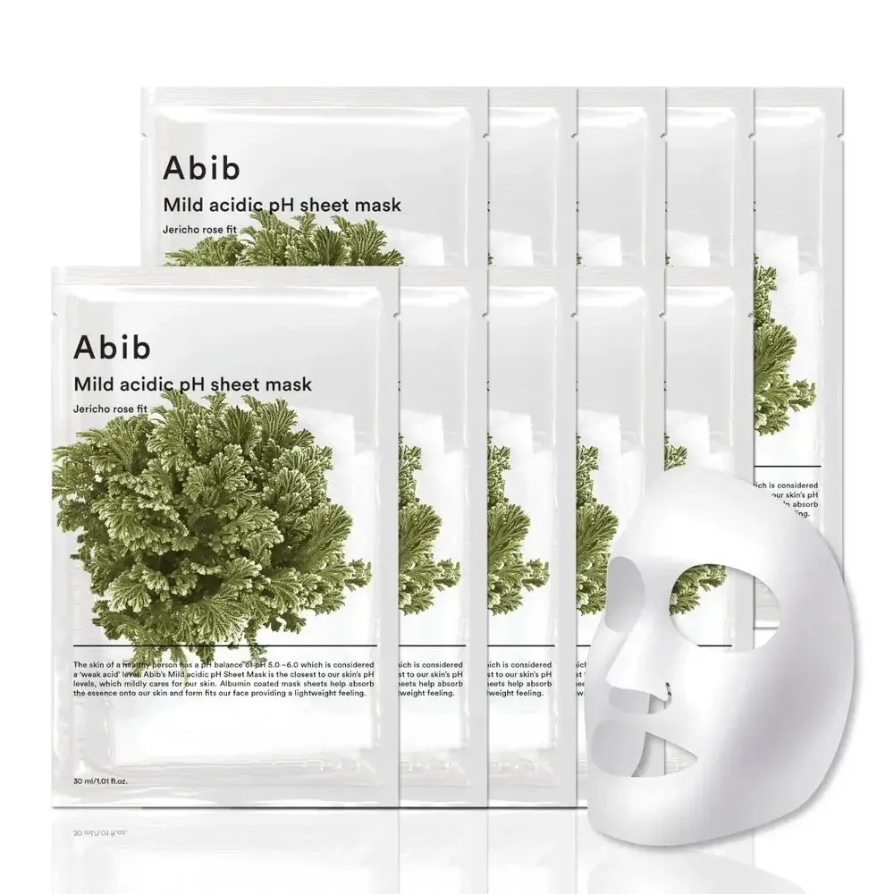 ABIB Mild acidic pH sheet mask Jericho rose fit (10 sheets) 30ml (Set) product image