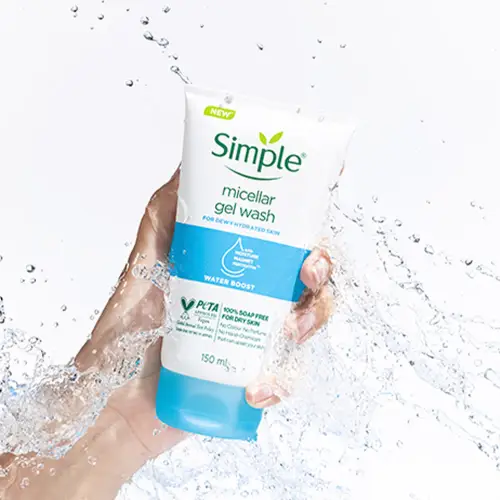 Simple Water Boost Micellar Facial Gel Wash 150ml product image