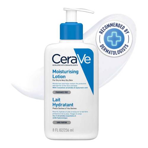 Cerave Moisturizing Lotion For Dry To Very Dry Skin 236ml product image