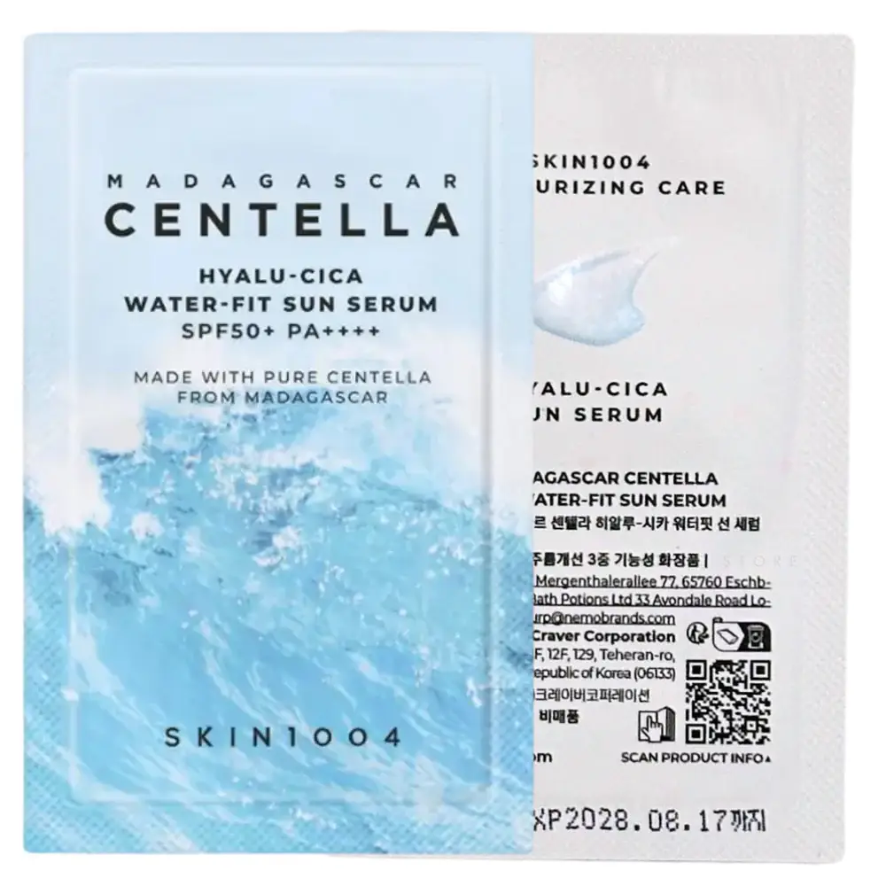 Madagascar Centella Hyalu Cica Water-Fit Sun Serum 1.5ml product image