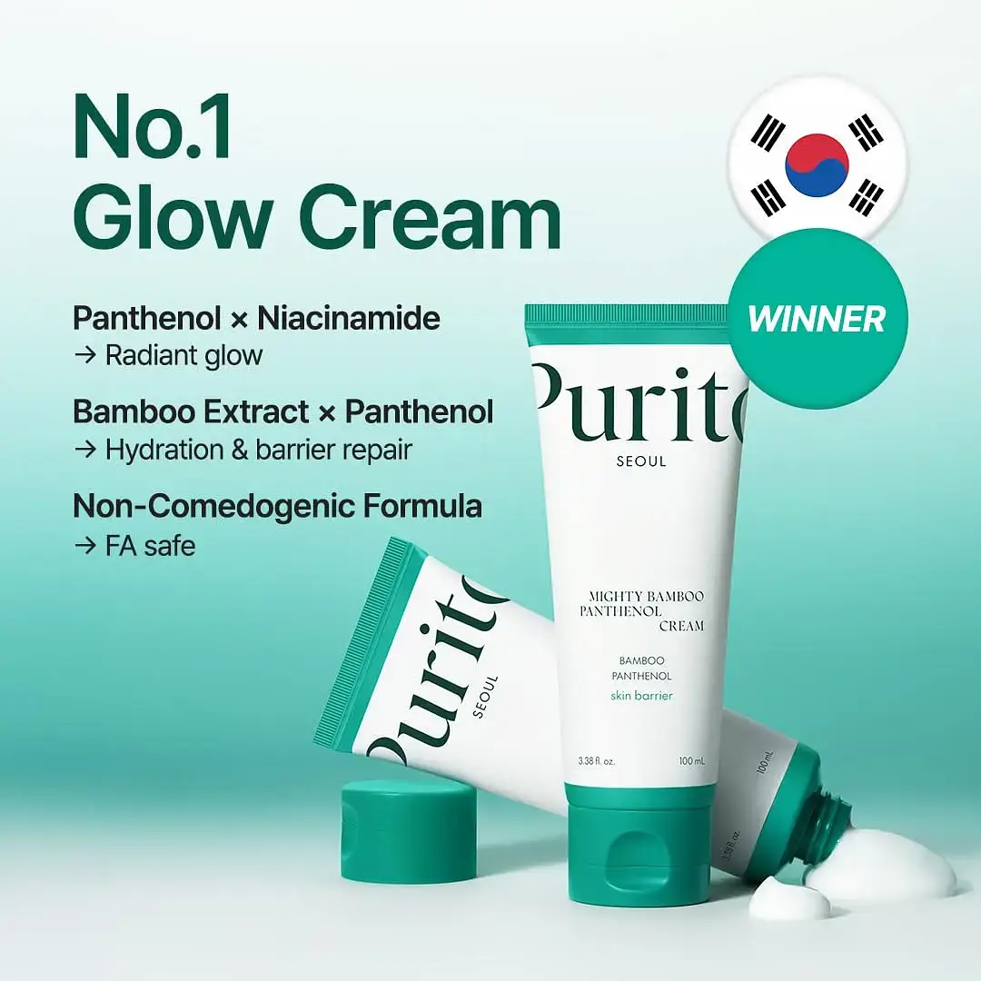 PURITO Mighty Bamboo Panthenol Cream 100ml product image