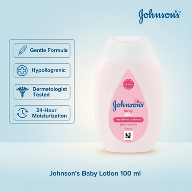 Johnson's Baby Lotion for Baby Soft Skin 100ml product image