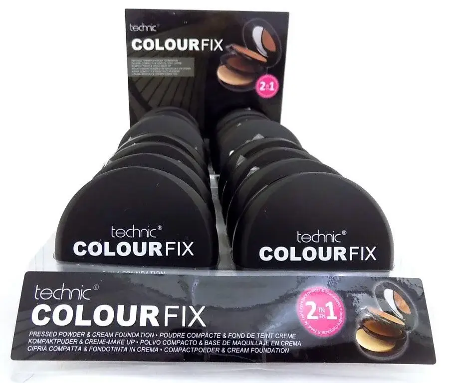 Technic Colour Fix 2 IN 1 Pressed Powder & Cream Foundation Buff product image