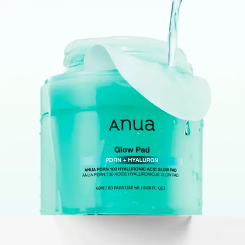 ANUA PDRN 100 Hyaluronic Acid Glow Pad (60pads)