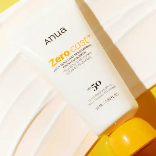 ANUA Zero-Cast Moisturizing Finish Sunscreen SPF 50 50ml
