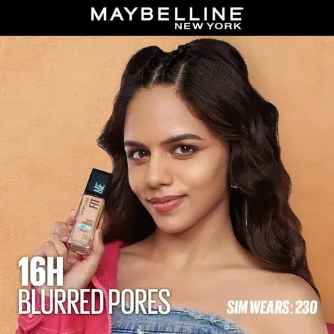 Maybelline Fit Me Matte + Poreless Foundation- Warm Nude 128 product image