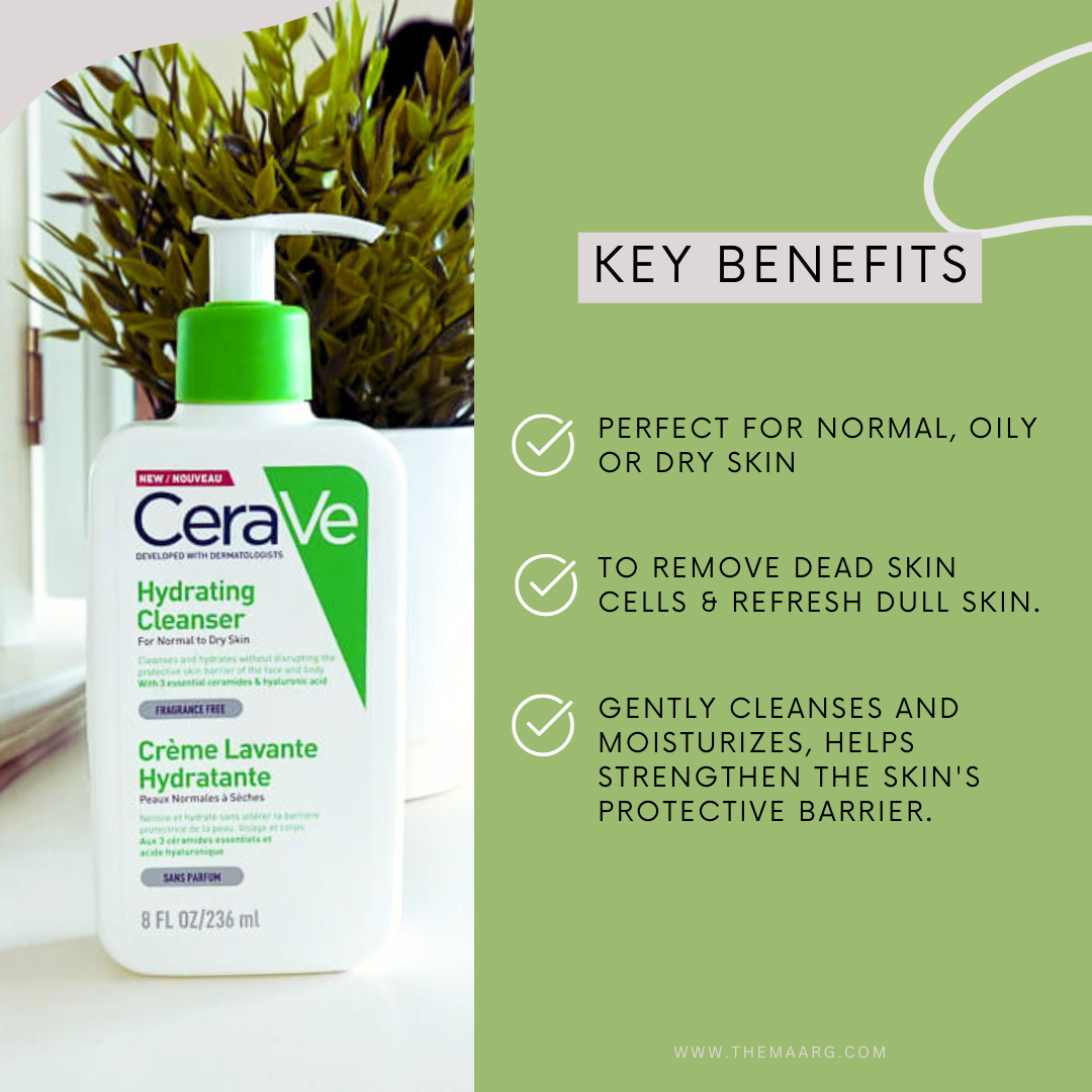 Cerave Hydrating Cream-To-Foam Cleanser 87ml product image