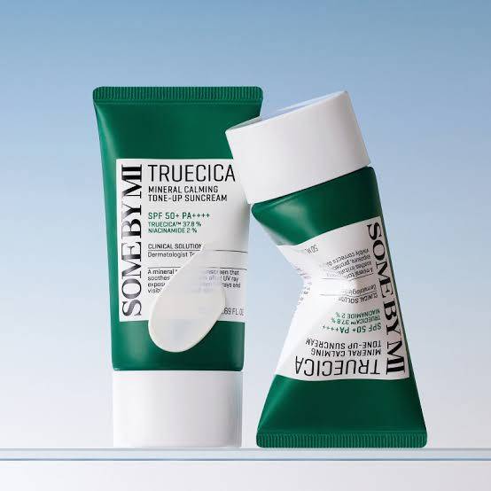 Some By Mi Truecica Mineral Calming Tone up Suncream SPF50+PA++++ 50ml product image