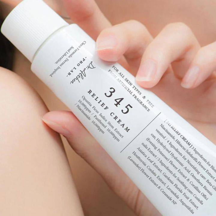 Dr.Althea 345 Relief Cream 50ml & The Face Shop – The Therapy Vegan Blending Toner 100ml product image