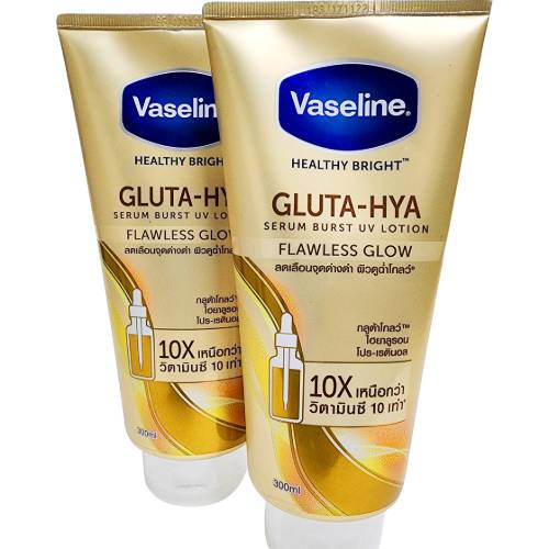 Vaseline Gluta-Hya Serum Burst Lotion Flawless Bright 300ml