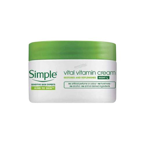 Simple Kind To Vital Vitamin night Cream