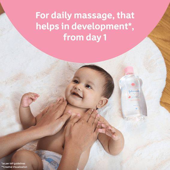 Johnson's Baby Oil with Vitamin E 50ml product image