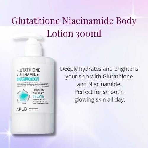 APLB Glutathione Niacinamide Body Lotion 300ml