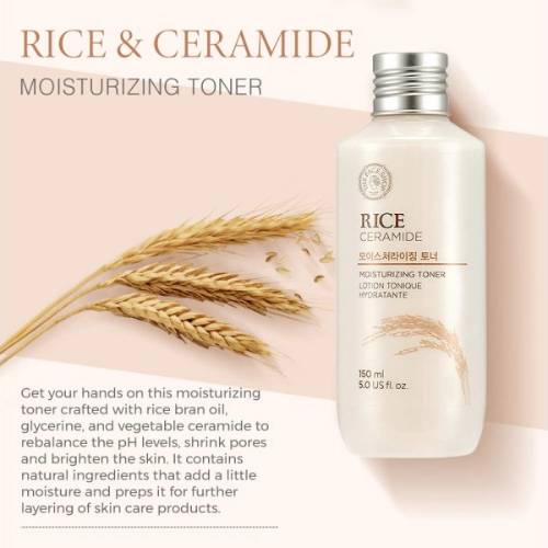 The Face Shop Rice Ceramide Moisturizing Toner 150 ml