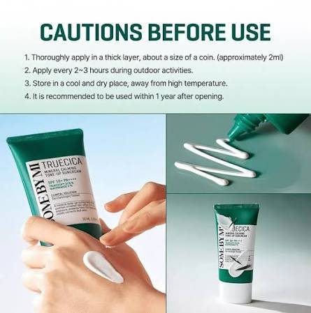 Some By Mi Truecica Mineral Calming Tone up Suncream SPF50+PA++++ 50ml product image