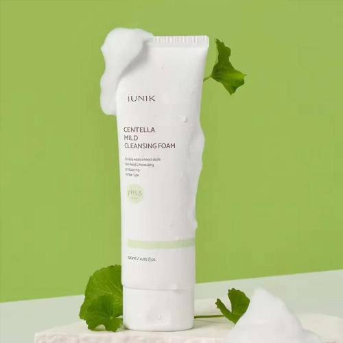 IUNIK Centella Mild Cleansing Foam 120ml product image