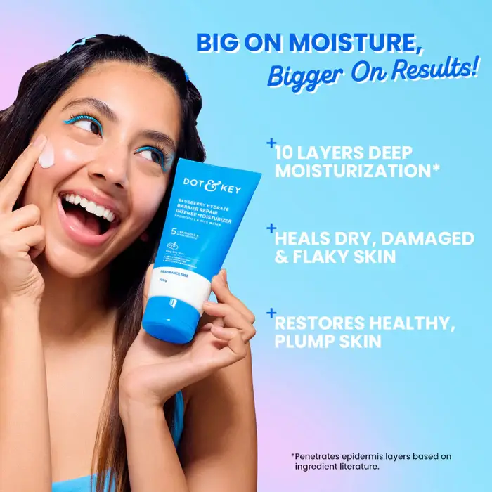 Dot & Key Barrier Repair Face Moisturizer with Ceramides & Hyaluronic Acid 100gm product image