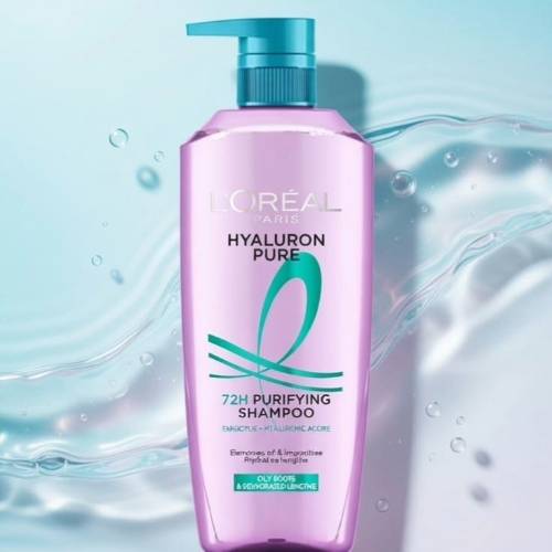 L’oreal Paris Hyaluron Pure 72h Purifying Shampoo 400ml product image