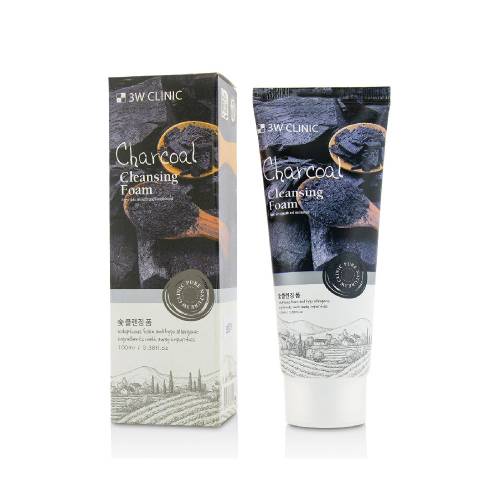 3W Clinic Charcoal Cleansing Foam 100ml - 3W Clinic product in Bangladesh