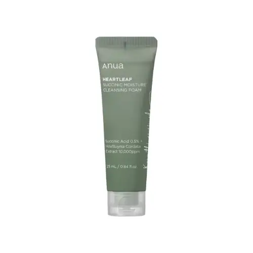 ANUA Heartleaf Succinic Moisture Cleansing Foam Mini 25 ml