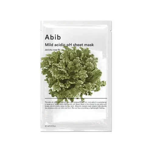 ABIB Mild acidic pH sheet mask Jericho rose fit (10 sheets) 30ml (Set) - ABIB product in Bangladesh
