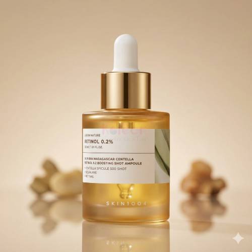 SKIN1004 Madagascar Centella Retinol 0.2 Boosting Shot Ampoule 9ml