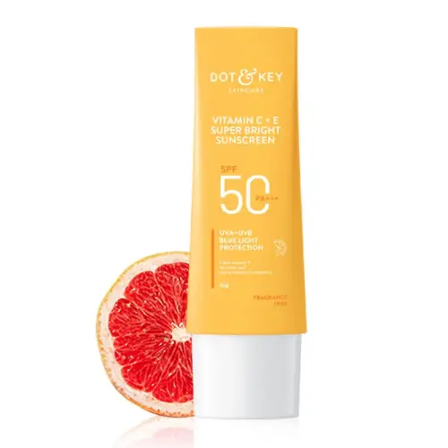 Dot & Key Vitamin C + E Sunscreen, SPF 50+ PA++++ 50g