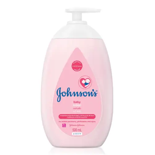 Johnson's  Moisturizing Pink Baby Lotion with Coconut Oil - 500ml