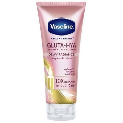Vaseline Healthy Bright Gluta Hya Serum Burst Dewy Radiance Lotion 290ml