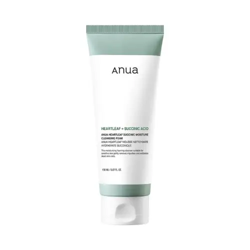 ANUA Heartleaf Succinic Moisture Cleansing Foam 150ml