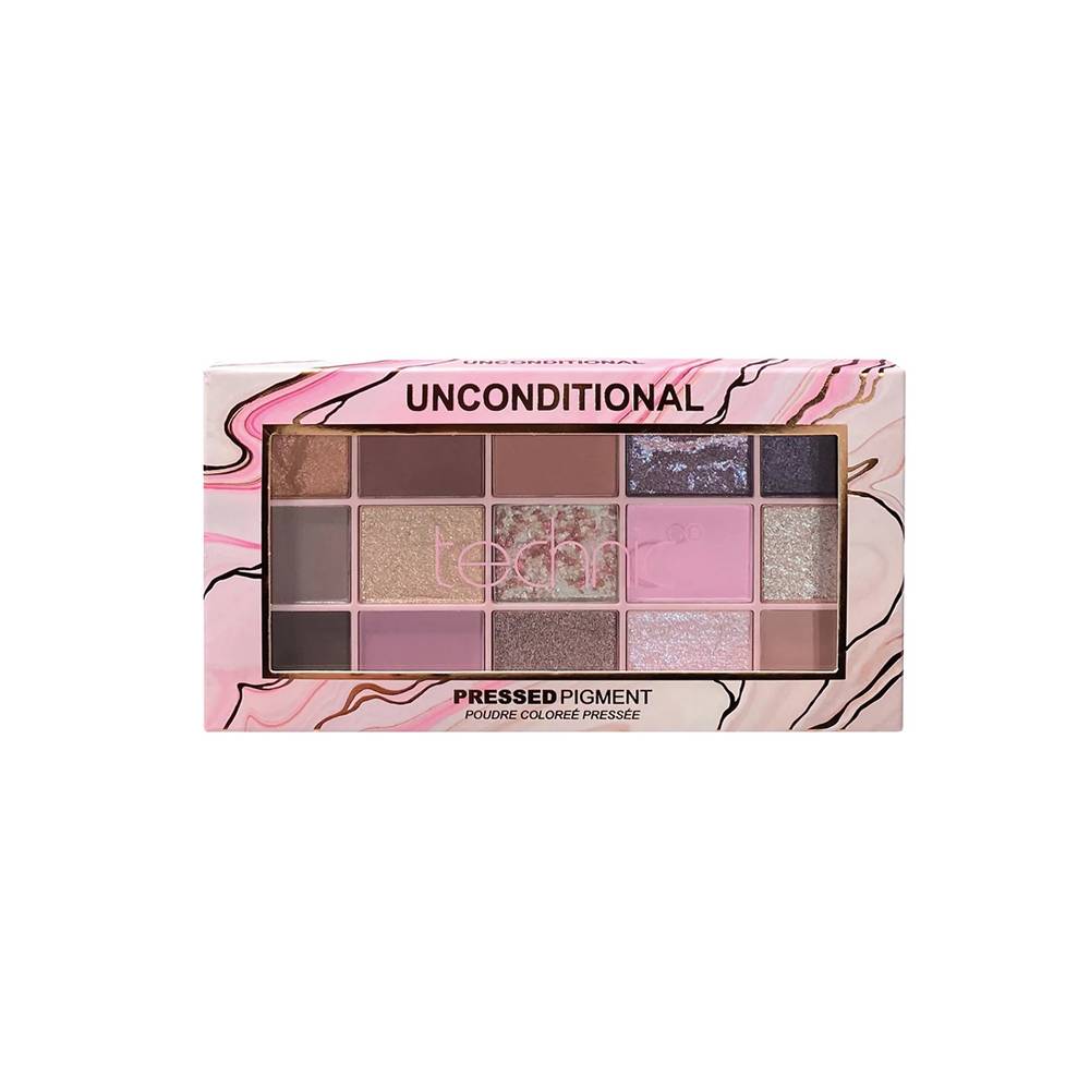 Technic Pressed Pigment Eyeshadow Palette Unconditional - Technic product in Bangladesh